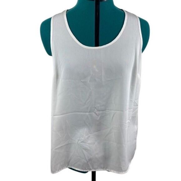 Halogen White Tunic Blouse - Picture 4 of 6